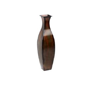 Modern Home Decoration Aluminum Flower <b>Vase</b> Pot Custom Logo <b>Engraved</b> Gift for Tables Counter Decoration - Product Image 1