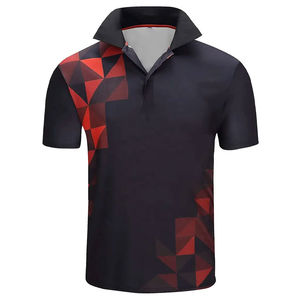Polo combinado de alta calidad y a la moda al por mayor, camiseta Polo de golf para hombre con sublimación de ropa al por mayor - Product Image 1