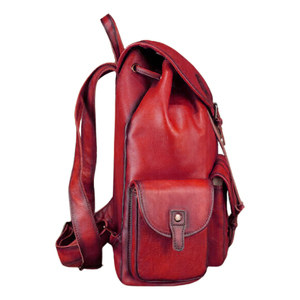 High Quality PU <b>Leather</b> Duffle Backpack Fashionable Big Capacity Travel Bag for Men and Women in Low Price - Product Image 6