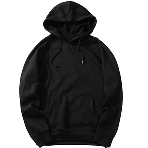 Sudadera Extra Grande de Hip Hop en Color Negro, Ropa Exterior de Invierno, Transpirable, Deportiva, Informal, de Forro Polar y Algodón, 2026 - Product Image 2