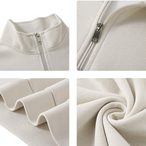 เสื้อมีฮู้ดผ้าฝ้ายโพลีเอสเตอร์พิมพ์ลายไซส์ใหญ่พิเศษมีซิปเป็นฐานกันลมทันสมัยสำหรับผู้ชายผู้หญิงกลางแจ้ง - Product Image 6