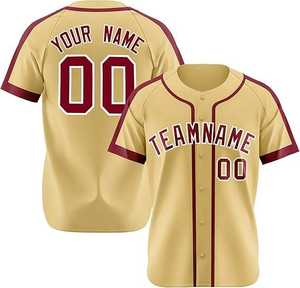 Los mejores uniformes de béisbol para hombres del fabricante, conjuntos de secado rápido antibacterianos transpirables de talla grande, todos los tamaños al por mayor - Product Image 2