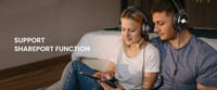 Headphone DJ Berkabel Y95 3.5mm 6.35mm Over-Ear dengan Driver 50mm yang Kuat dan Fungsi Shareport