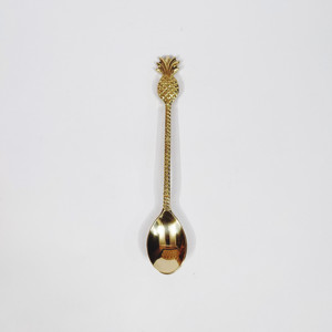 ช้อนชงชาทองเหลืองมีด้ามจับแบบฉีก,ช้อนชาทองดีไซน์รูปดาวสำหรับโต๊ะในบ้านและงานแต่งงาน - Product Image 3