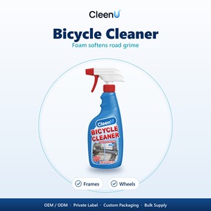 Spray Detergente Bici 500ml Schiuma Lavaggio Bici Inibitore Alluminio per Telai Bici da Corsa, Mountain Bike, E-Bike, Ruote, Corone OEM Ingrosso - Product Image 1