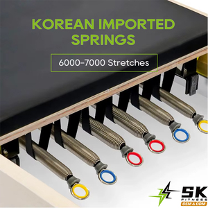 SK Fitness menara rekondisi <span class=keywords><strong>Pilates</strong></span> komersial portabel kualitas tinggi kayu ek tahan lama setengah menara untuk latihan tubuh <span class=keywords><strong>Pilates</strong></span> Premium - Product Image 5