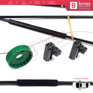 Juego de Reparación de Elevalunas Eléctrico BWR556, Puerta Izquierda o Derecha para Ibiza Cordoba SX 1993-2002, 3 Puertas, HB Coupé, 6K3837401 6K3837402 - Product Image 5