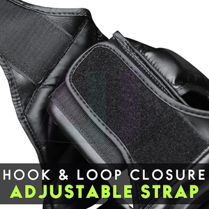 Casque intégral en cuir de qualité supérieure pour l'entraînement de boxe - Design léger, respirant et durable - Product Image 4