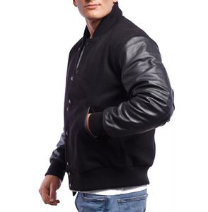 Custom High Quality Design <b>Bomber</b> <b>Jacket</b> <b>Men</b> Sleeves Chenille Embroidery Baseball Letterman <b>Varsity</b> <b>Jackets</b> for <b>Mens</b> - Product Image 6