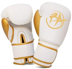 Guantes de Boxeo de Entrenamiento Profesional con Logotipo Personalizado 2025, Cuero PU de 14 oz, Alta Calidad, Personalizados con Cierre de Velcro - Product Image 4