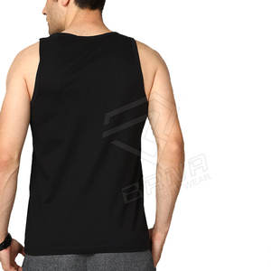 Meilleure vente en ligne Débardeur de salle de sport à prix abordables pour hommes Débardeur de salle de sport avec design et taille personnalisés pour hommes - Product Image 5