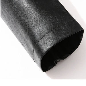 แจ็กเก็ตบอมเบอร์สำหรับผู้ชายของแท้สไตล์วินเทจ100% เคลือบโลโก้ด้านหน้าสำหรับฤดูใบไม้ผลิ - Product Image 2