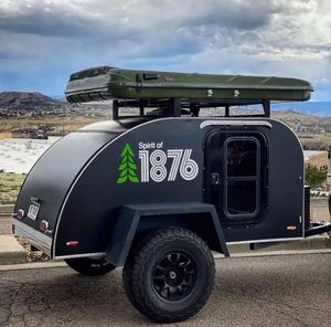 Cheap off Road Van Mini Camper Motorhome Teardrop Travel Trailer with Bathroom Camping Standards for Sale. - Product Image 3