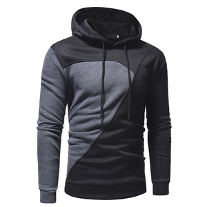 Fabrication de sweat à capuche blanc de haute qualité en coton sans cordes sweats à capuche poids lourd hommes broderie épaule tombante sweat à capuche - Product Image 3