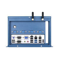 Ordenador de borde industrial con IA Intel I3 I5 I7 6th-9th Gen Core, CPU independiente, 10USB 6COMPCIe * 16 8GPIO, caja integrada, PC con caja integrada, a la venta, a la venta, al por mayor