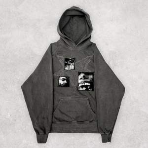 Sudaderas con capucha de gran tamaño de algodón 100% para hombre con logotipo personalizado para imprimir diseño personalizado para invierno - Product Image 1