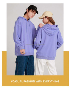 Sudadera con capucha personalizada con logo impreso, sudadera informal de camuflaje, chándal unisex de forro polar, bordado, al por mayor, de peso pesado, lisa, para hombre - Product Image 2