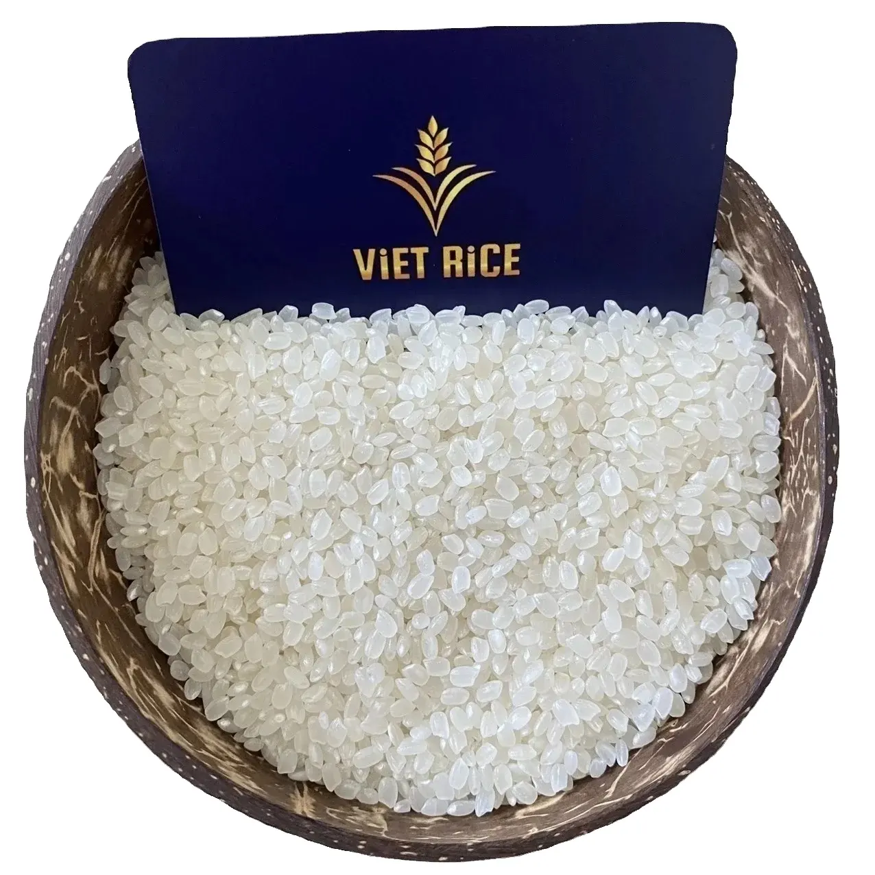Arroz japonés de Vietnam 5% arroz blanco de grano redondo roto empaquetado en materiales respetuosos con el medio ambiente Whatsapp + 84 765 632 065