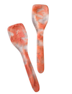 Servidores de ensalada de resina epoxi manuales ecológicos de nuevo diseño hechos a mano, herramientas de ensalada aptas para lavavajillas para cocina casera - Product Image 4