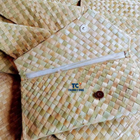 Dompet bambu mewah kerajinan tangan berkelanjutan hadiah ideal tas tangan bambu pasokan besar tersedia produsen dari Vietnam