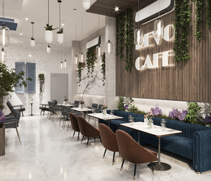 Comptoir de café-<span class=keywords><strong>boutique</strong></span> en pierre artificielle blanche Comptoir de café-<span class=keywords><strong>boutique</strong></span> de thé à bulles Comptoir de bar - Product Image 3