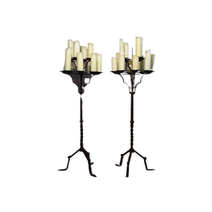 Diseño admirable Candelabros de 3 brazos Color dorado Latón Tamaño personalizado Candelabros de fabricación en India - Product Image 5