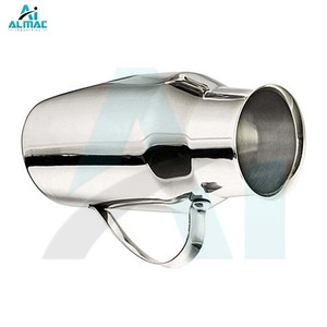 Pot d'urinoir pour homme de qualité hospitalière ALMAC construit en acier inoxydable garantissant le confort, l'hygiène et la durabilité pour les besoins des patients - Product Image 6