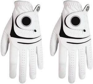 Guantes de Golf Personalizados de Primera Calidad para Hombre, Logotipo Bordado, Cuero Genuino, Compatibles con Pantalla Táctil, Fabricante OEM - Product Image 4