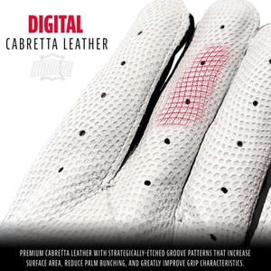 ขายส่งถุงมือตีเบสบอล ถุงมือเบสบอล ถุงมือกันลื่น ถุงมือกันเหงื่อ ถุงมือหนัง PU ระบายอากาศได้ - Product Image 4