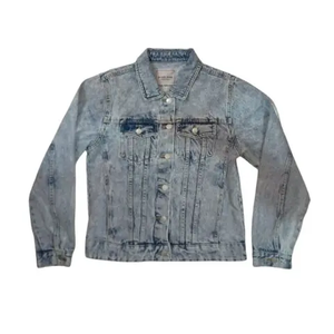 Chaqueta Vaquera Corta con Botones Bordados en Color Marrón Sólido, Estilo Informal y Holgado para Hombre, Estilo Vintage, Imprescindible para Aventuras al Aire Libre - Product Image 6