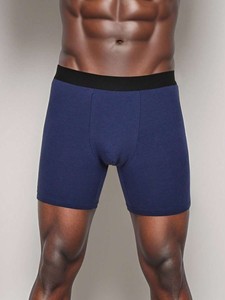 Logotipo personalizado del fabricante Ropa interior <span class=keywords><strong>de</strong></span> alta <span class=keywords><strong>calidad</strong></span> para hombres Venta al por mayor Calzoncillos bóxer para niños Ropa interior <span class=keywords><strong>de</strong></span> algodón puro para hombres - Product Image 3