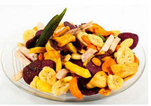 FRUITS ET LÉGUMES CRISPY SÉCHÉS MÉLANGÉS/FRITS SOUS VIDE ET SANS HUILE/PRÊT POUR LES MARQUES DE COLLATIONS SAINES ET L'EXPORTATION UTILISATION OEM - Product Image 4