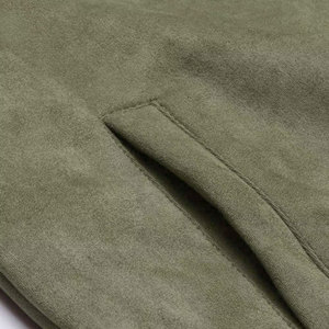 Chaqueta Acolchada de Gamuza Unisex con Forro de Lana, Lujo y Calidez Combinados, Ajuste Cómodo, Capucha Delantera de Lona, Resistente al Viento - Product Image 5