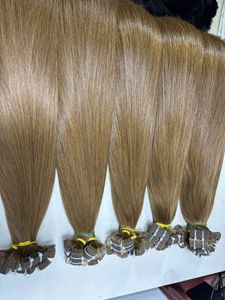 Extensiones de Cabello Humano Virgen Vietnamita de Alta Calidad y Bajo Precio, 32 Pulgadas, Liso, Natural, Remy, Cutícula Alineada, con Cinta Adhesiva - Product Image 4
