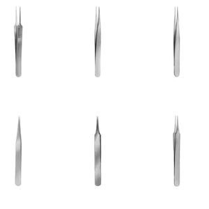 Pinces à ligaturer de type bijoutier 10,5 cm, pinces à bijoutier en acier inoxydable, fabrication de haute qualité, instruments ophtalmiques - Product Image 1