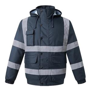 Chaquetas de Seguridad Reflectantes OEM ODM al por Mayor, Chaqueta de Alta Calidad para Trabajadores, Diseño Personalizado con Cremallera de Alta Calidad - Product Image 3
