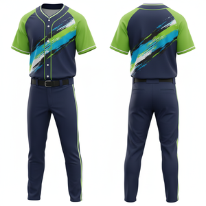 Tenues de baseball 2026 : Coupe moderne, impression par sublimation, tissu léger à séchage rapide, vêtements de sport d'équipe toutes saisons - Product Image 2