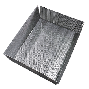 Caja contenedora perforada personalizada de acero inoxidable 304, doblado y soldadura de chapa CNC, fabricación OEM de Vietnam - Product Image 2