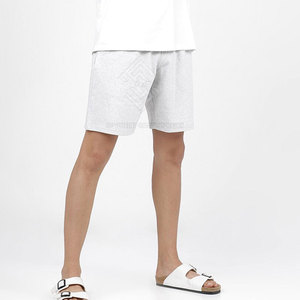 New Style Solid Color Casual Mid Eco-Friendly Breathable Quick Dry High Quality Premium <b>Men</b> Shorts Polyester/Cotton Hot Selling - Product Image 5