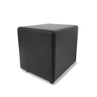 Subwoofer activo de alta fidelidad SUB 12 de hasta 500 vatios, graves grandes en Diseño compacto Configuración fácil con sistemas de cine en casa