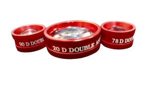 LENTILLE ASPHÉRIQUE DOUBLE COULEUR 20D 90D & 78D LENTILLES D'EXAMEN DES YEUX SET DE 3PCS ...... - Product Image 5