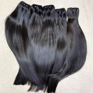 Extensions de cheveux de luxe prêtes à être expédiées Paquets de cheveux humains vietnamiens droits Trame Prix de gros de l'usine - Product Image 1