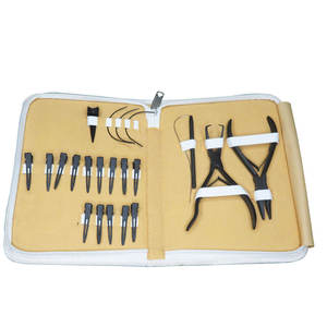 Kit Profesional de Herramientas para Extensiones de Cabello, Alicates para Microperlas, Agujas de Bucle, Accesorios para Extensiones de Cabello - Product Image 4