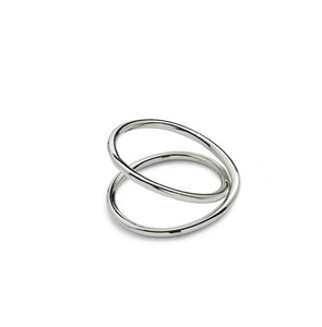 Tabletop Accessories Napkin Ring Holder Cuff Cut Design New Look Stainless Steel Napkin Ring and Wholesale Price - Product Image 5