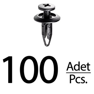 Clips para Parrilla para Ford C-Max, Cougar, Fiesta V, Focus, Puma, Galaxy - 100 Piezas - Product Image 1