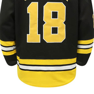 Vente en gros Maillot de hockey sur glace brodé d'excellente qualité Sweat-shirt d'entraînement respirant et anti-transpiration - Product Image 6