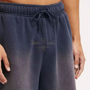 Shorts de décoloration solaire pour hommes en coton avec logo imprimé personnalisé pour adultes Shorts de décoloration solaire pour hommes fabriqués au Pakistan de taille - Product Image 2