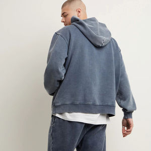 Sudadera unisex estilo holgado, informal, extragrande, de ajuste relajado, cálida, de forro polar, para moda urbana y uso diario. - Product Image 2