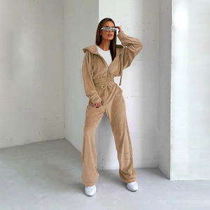 Dernier modèle de survêtement 2 pièces sur mesure pour femmes, survêtement pour femmes, votre propre style, survêtements cargo pour femmes - Product Image 6