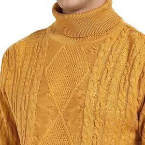 เสื้อสเวตเตอร์แขนยาวคอกลมผู้ชาย คุณภาพสูงจากโรงงานผู้ผลิต (OEM) ผ้าฝ้าย 100% ระบายอากาศได้ดี ดีไซน์คลาสสิกสำหรับฤดูร้อน รับออกแบบตามสั่ง - Product Image 6